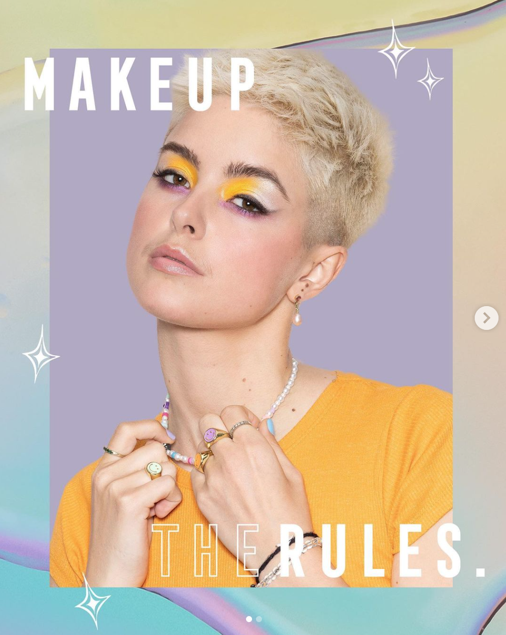 essence cosmetics Pride campaign asset
