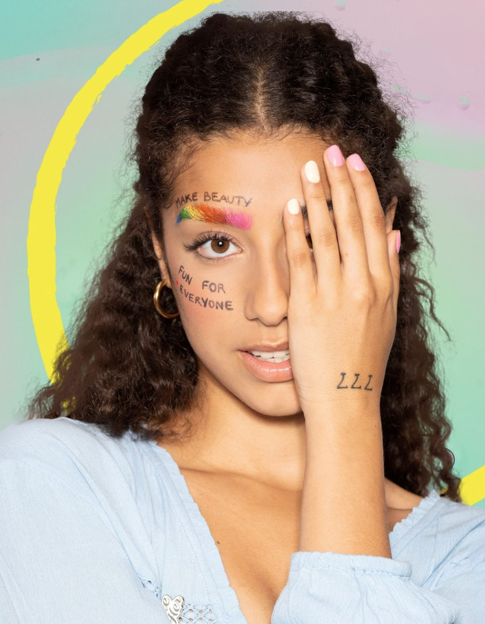 essence cosmetics Pride campaign asset