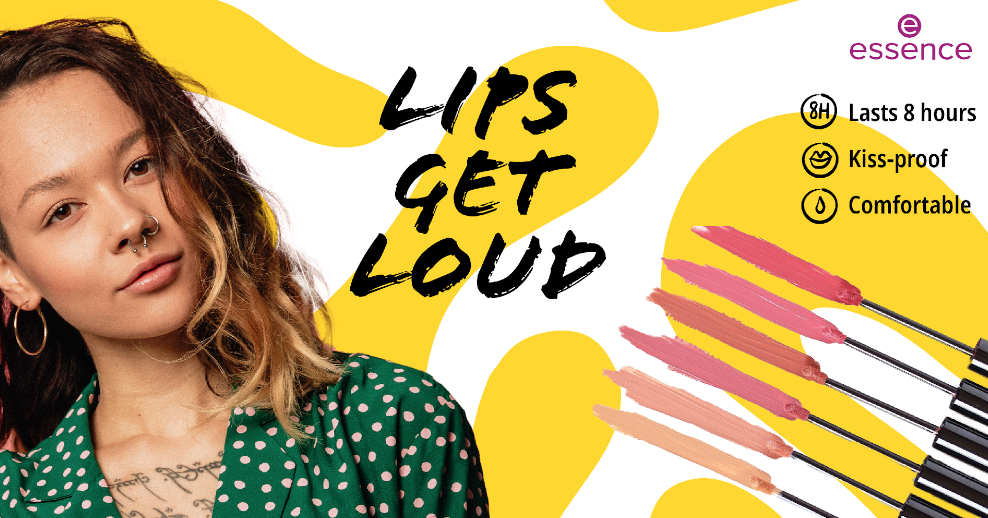 Lips Get Loud campaign asset