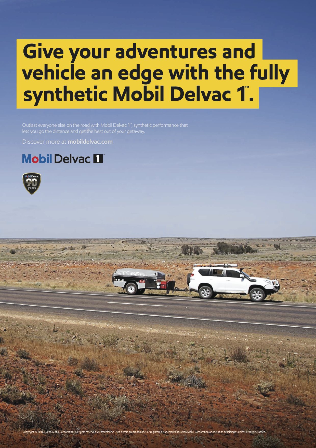 ExxonMobil: Mobil Delvac 1 print ad