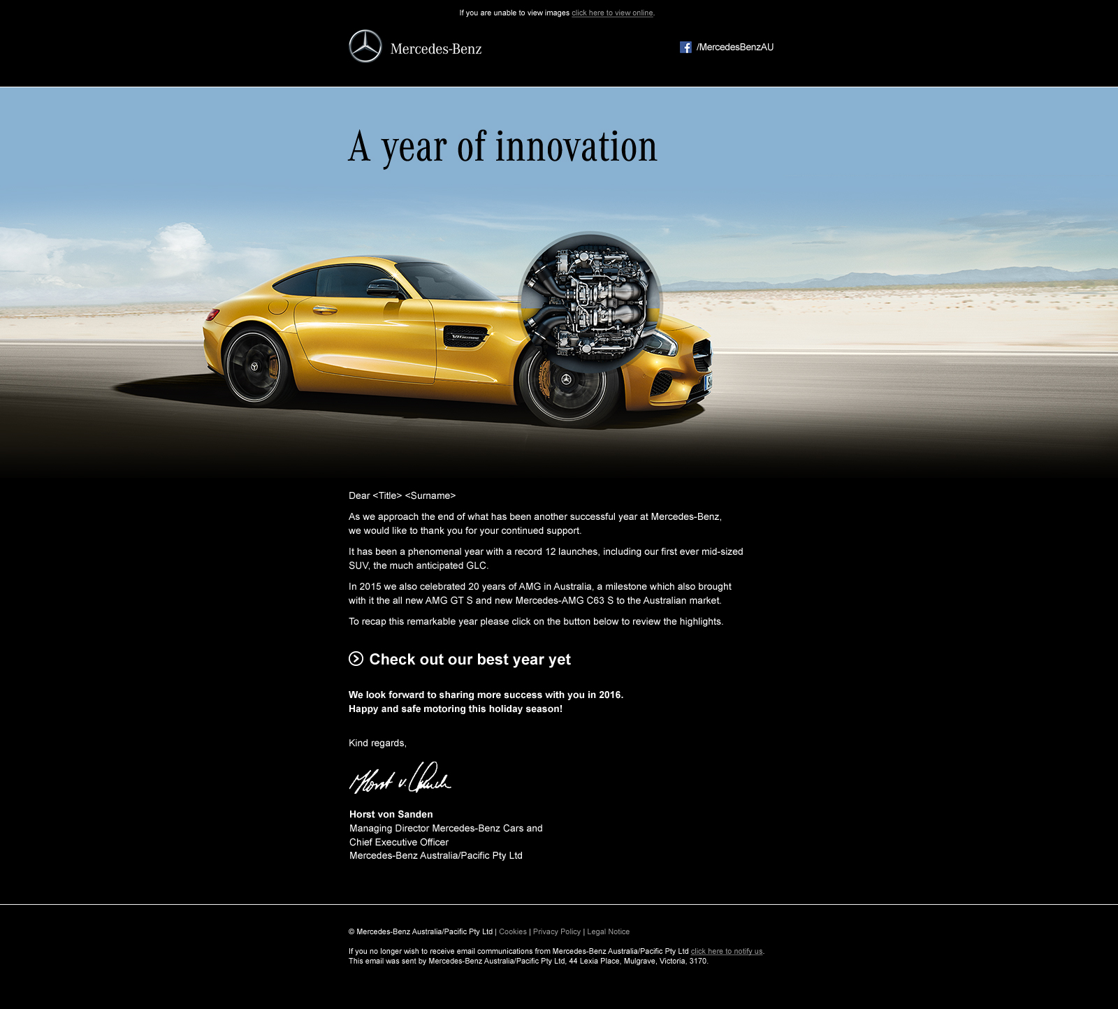 Mercedes-Benz campaign asset