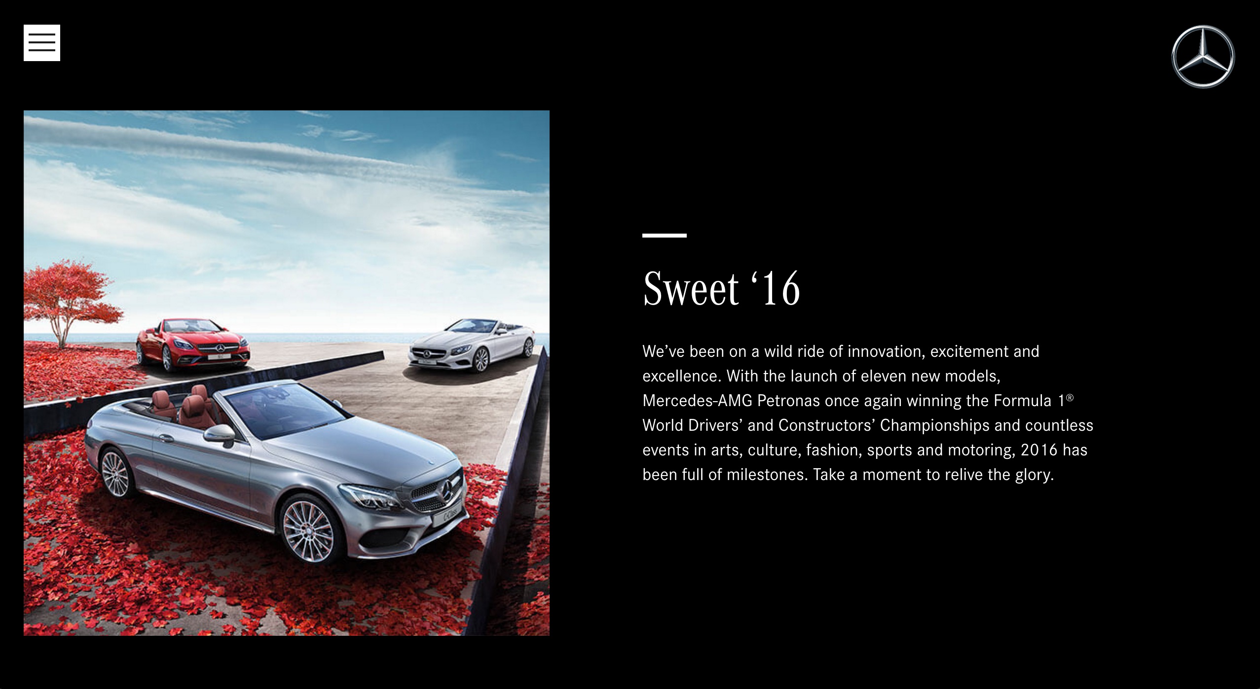 Mercedes-Benz campaign asset