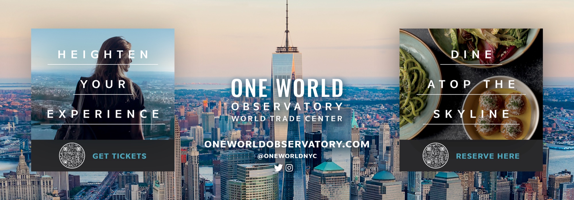 One World Observatory JFK Airport ad
