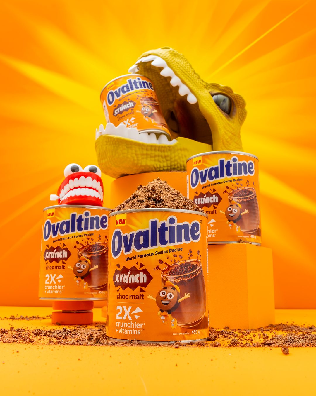 Ovaltine social post: Ovaltine Crunch post