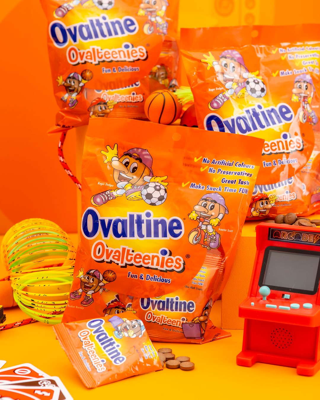 Ovaltine social post: Ovalteenies carousel, slide 1