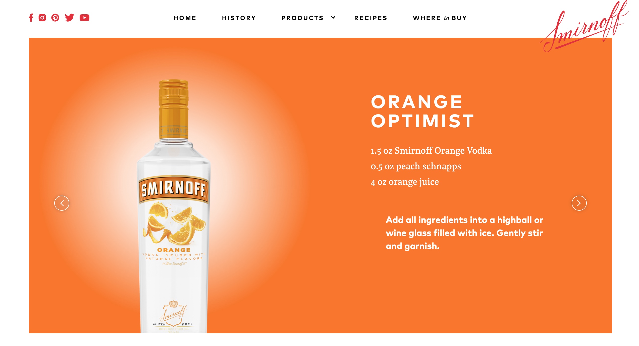 Smirnoff Pride campaign asset