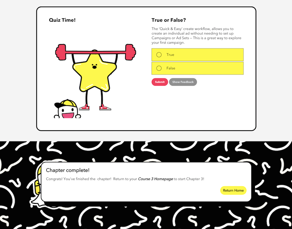 Snapchat education platform asset
