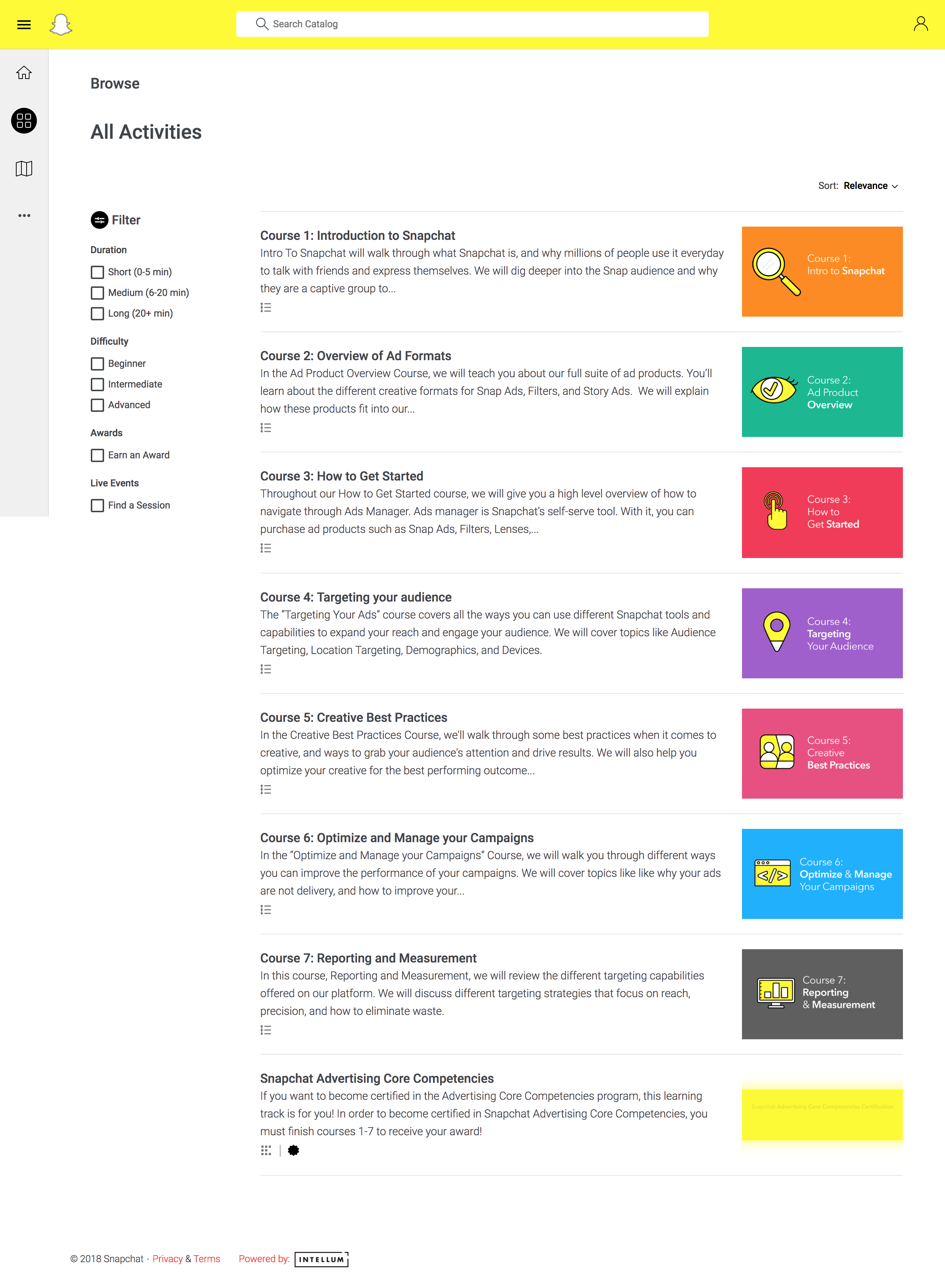 Snapchat education platform asset