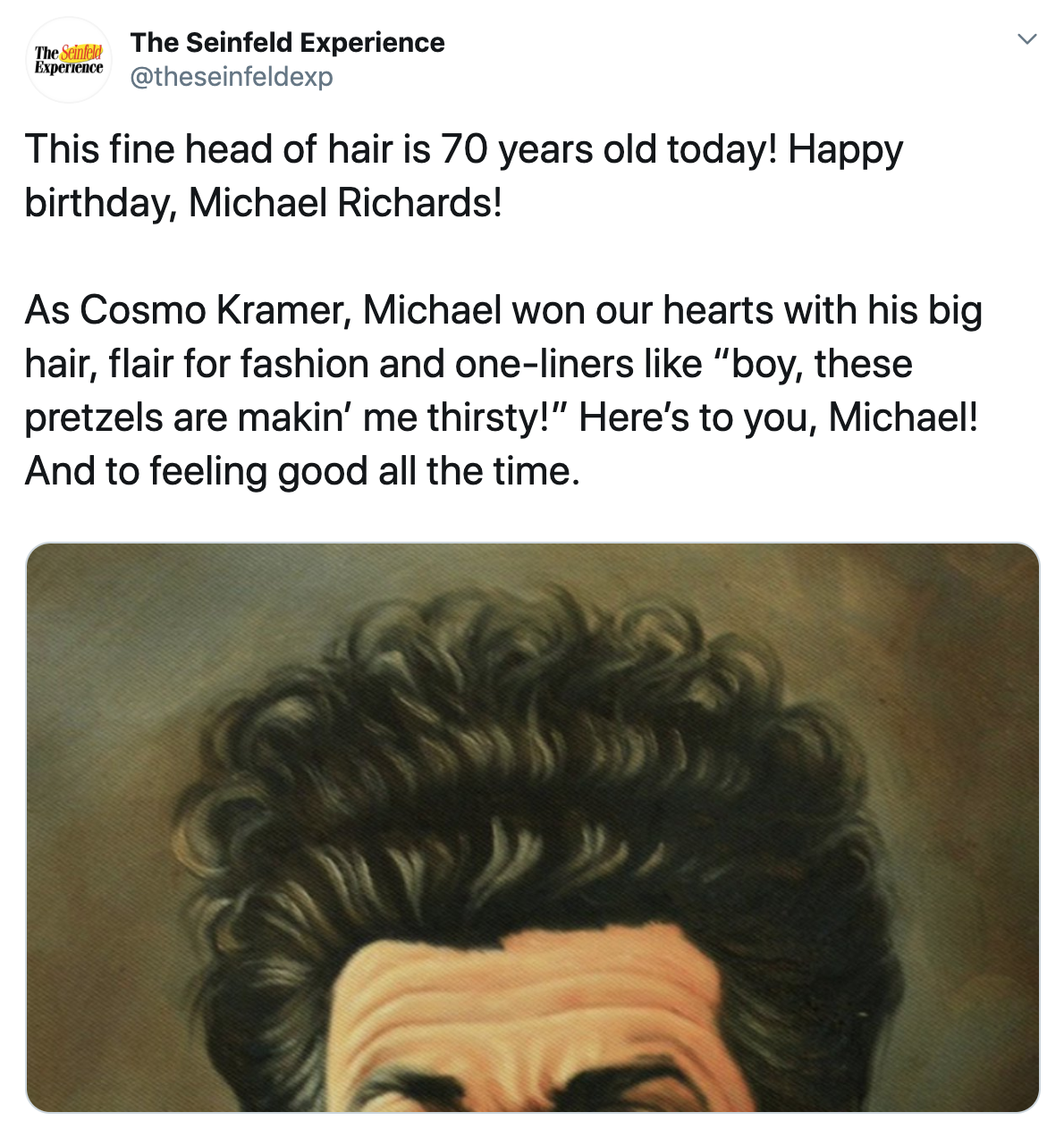The Seinfeld Experience campaign asset